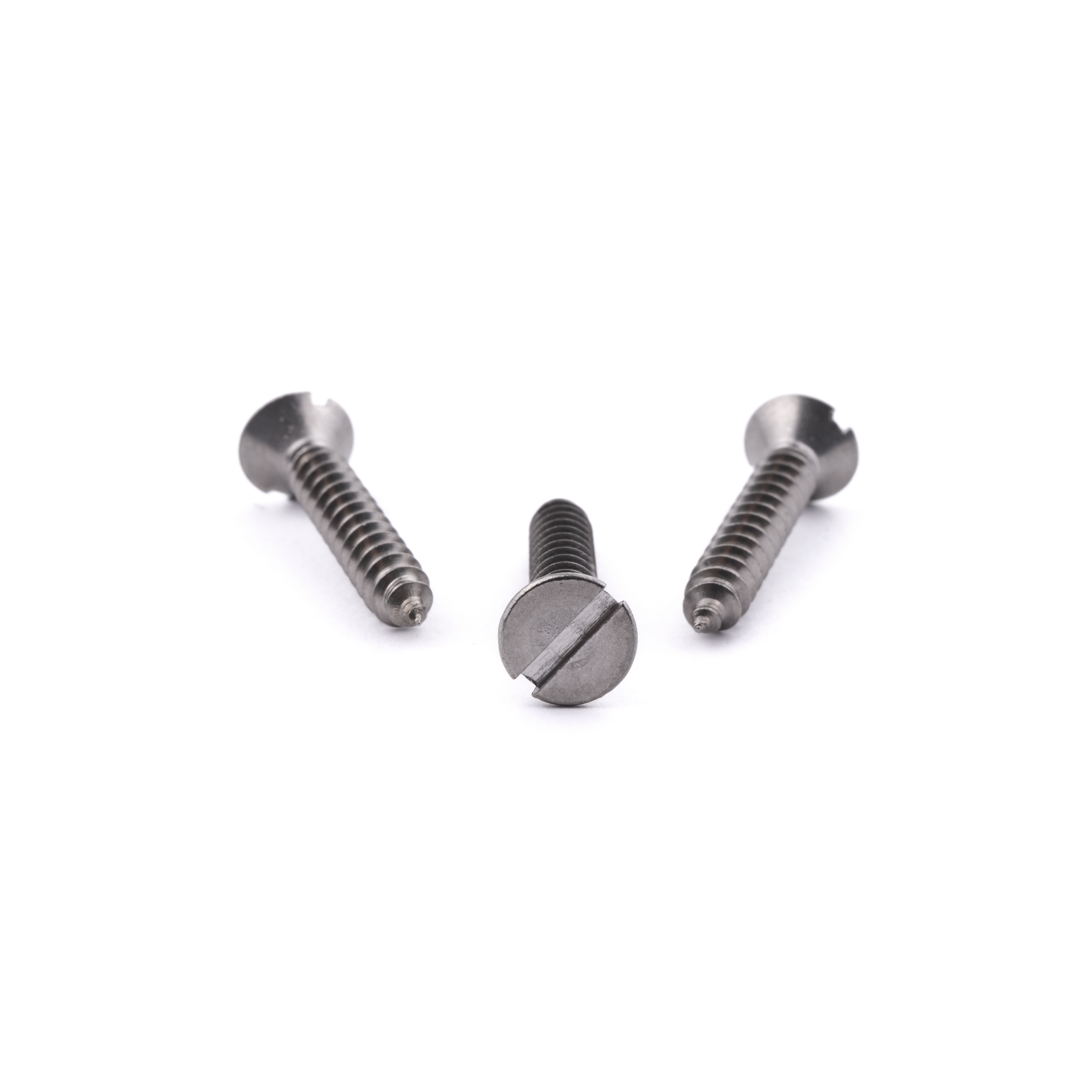 Slotted Countersunk AB Self-Tapping Screw DIN 7972
