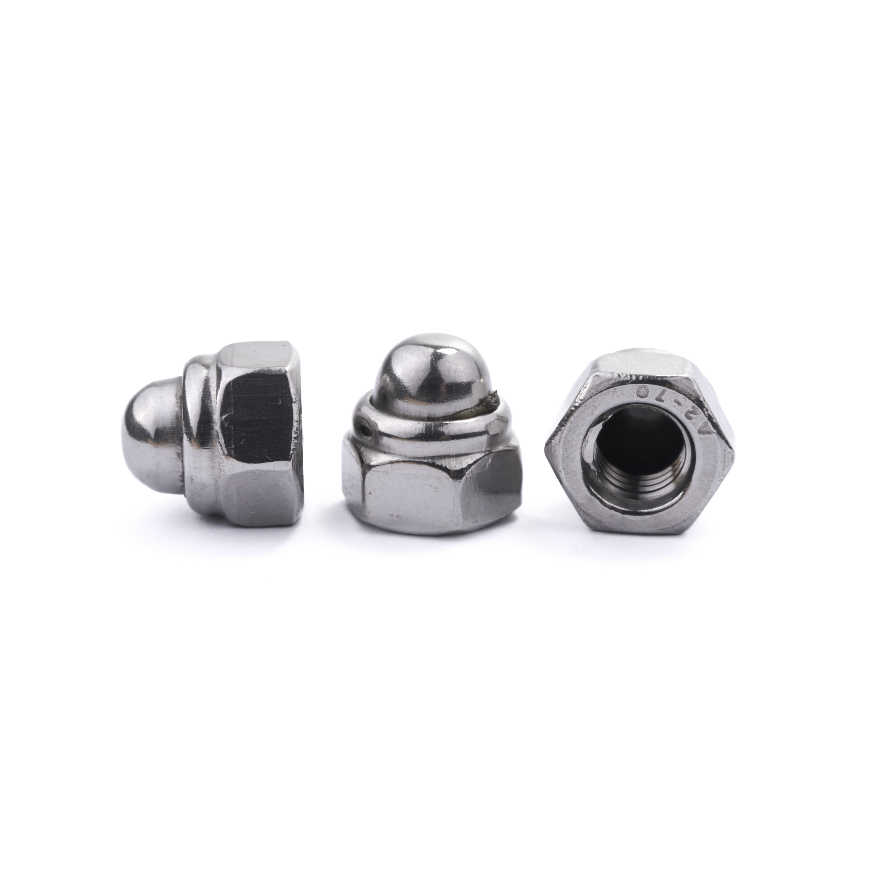 Nyloc Insert Dome Nut DIN 986