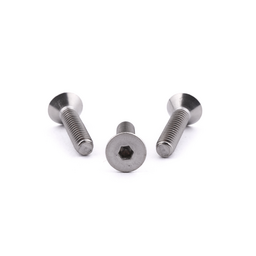 ASME B18.3 A2 8-32 UNC X 5/8 (Full Thread) Hex Socket Countersunk