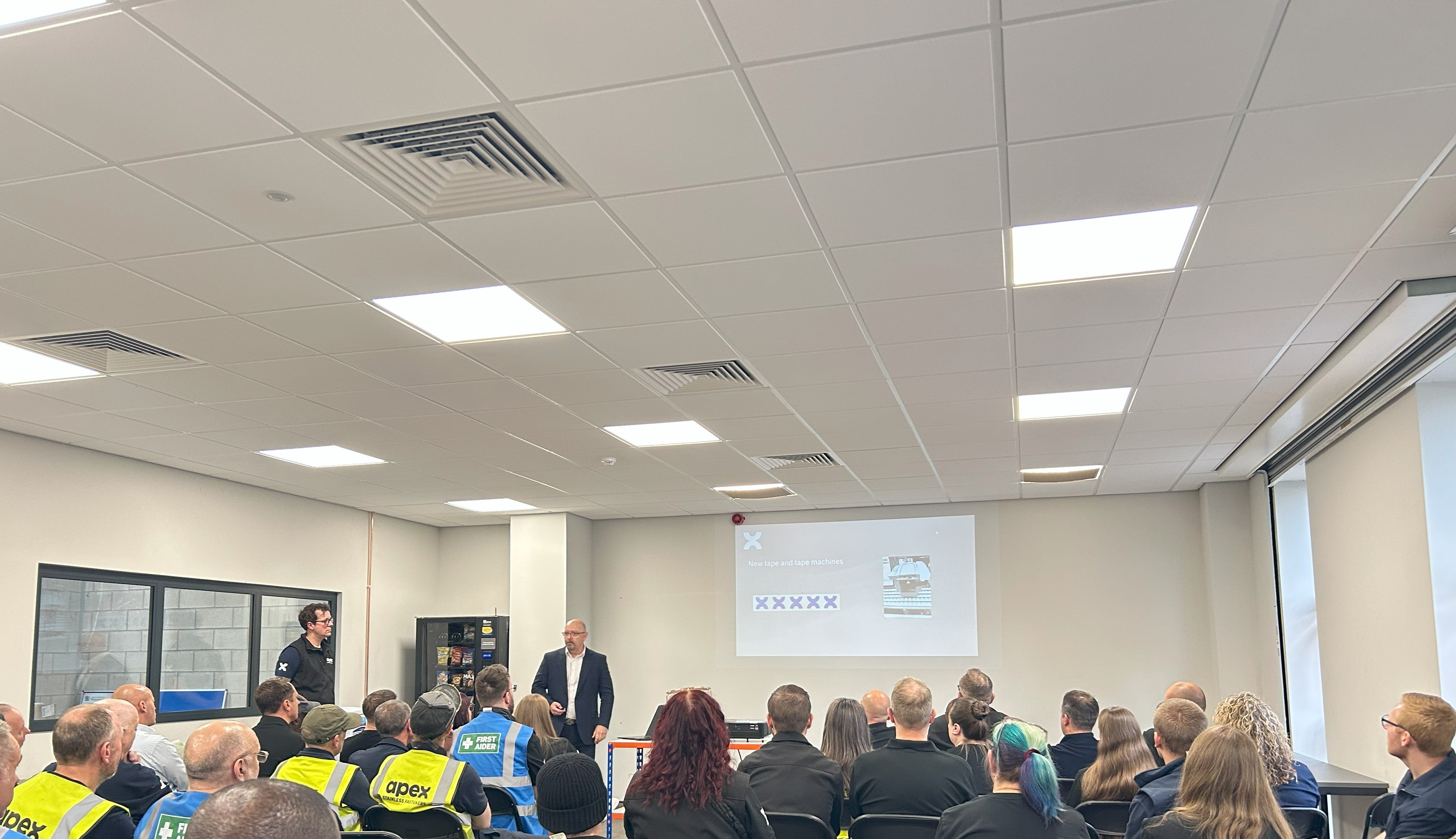 Business update by MD Steve Forbes at all staff meeting