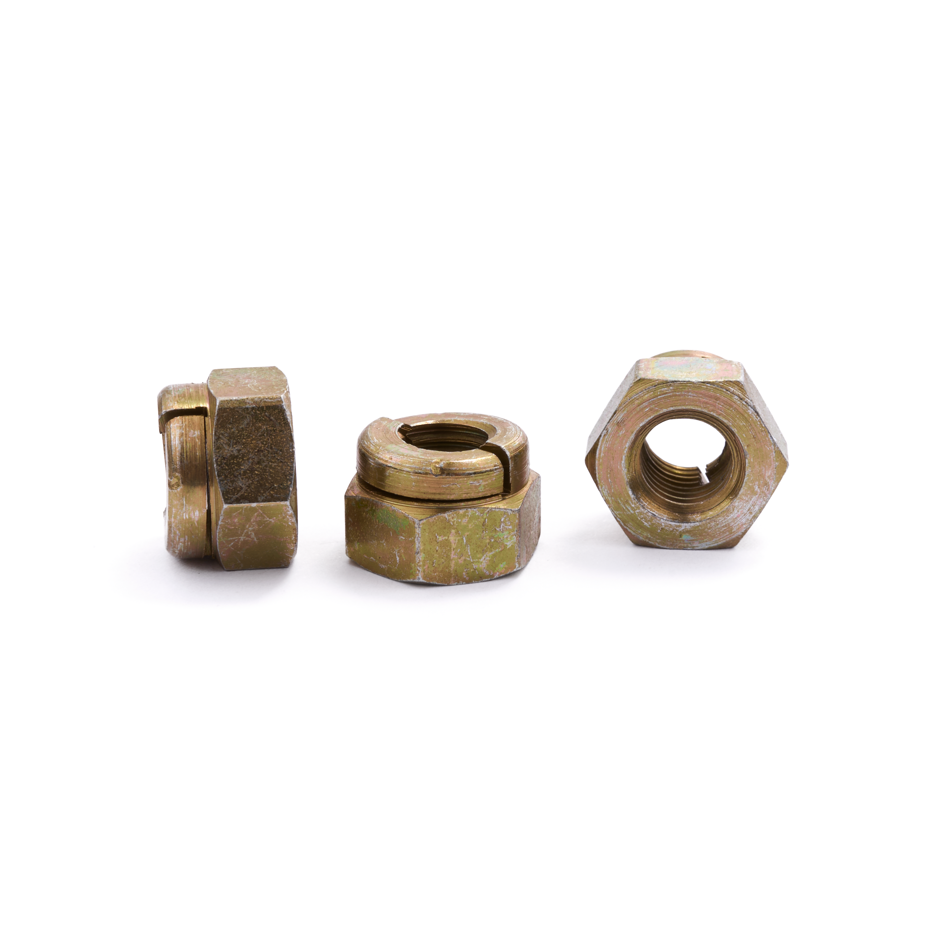Aerotight Self Locking Nut BSF Steel Zinc-Yellow Plated