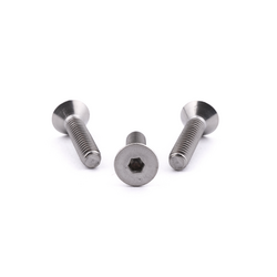 ASME B18.3 A2 8-32 UNC X 5/8 (Full Thread) Hex Socket Countersunk