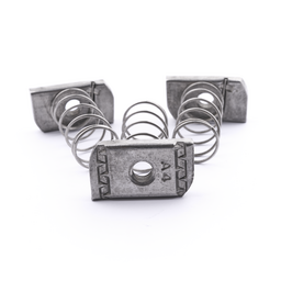 A4 LONG SPRING CHANNEL NUT M6