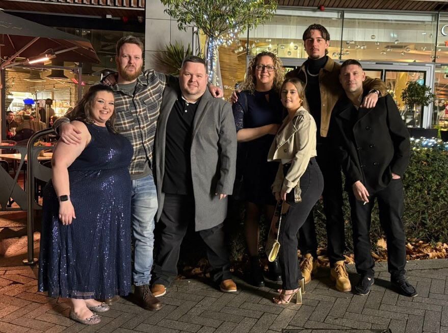 Christmas Meal Staff Photo